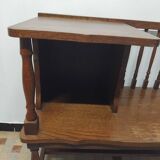 Antique vintage telephone bench furniture
