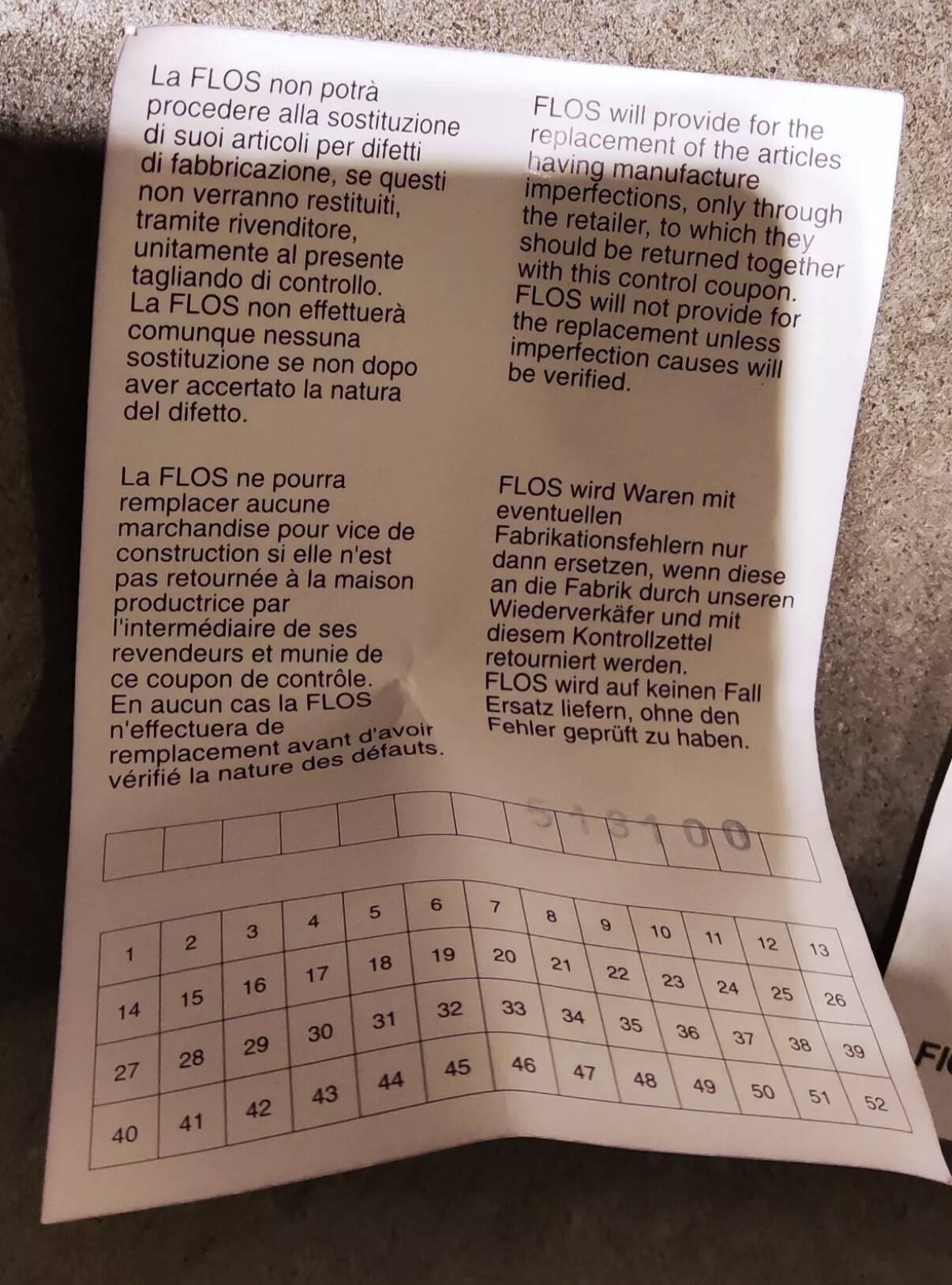 PHILIPPE STARCK LITE LIGHT SUSPENSION FLOS ITALIAN 1991 COMPLETE