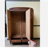 Antique Art Nouveau wardrobe