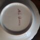 Porcelain bread/pastry plates