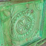Old wooden door