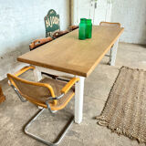 Old workshop table solid oak tray