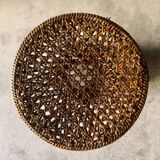 Vintage rattan saddle in “Diabolo” format