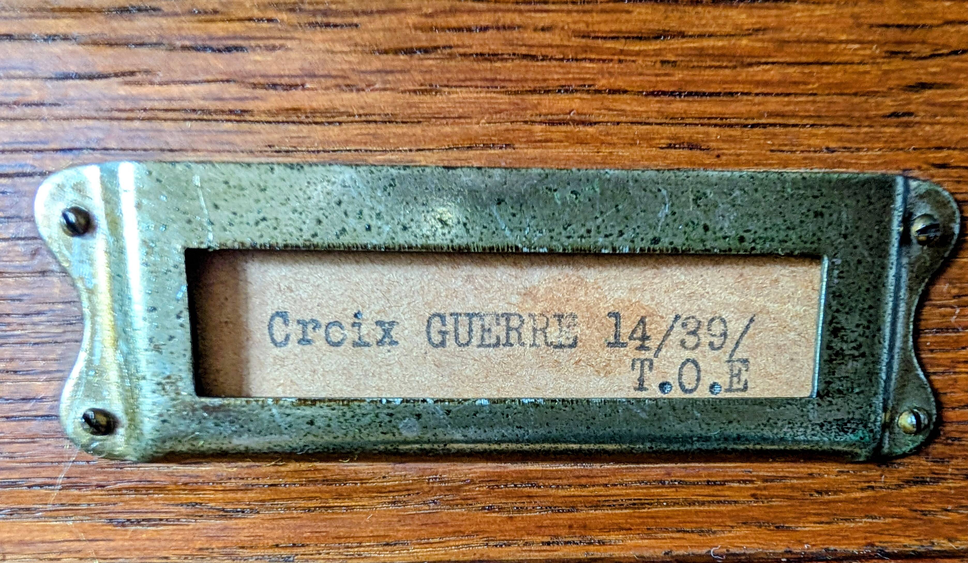 Meuble de métier chêne de graveur médailleur