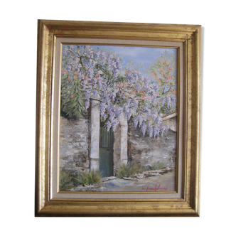 Painting "wisteria"