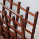 Porte-revues bois vintage