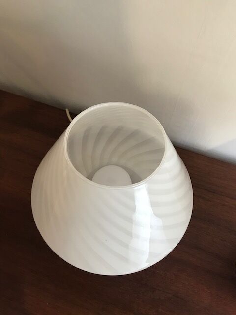 Murano 70s Lamp Pair