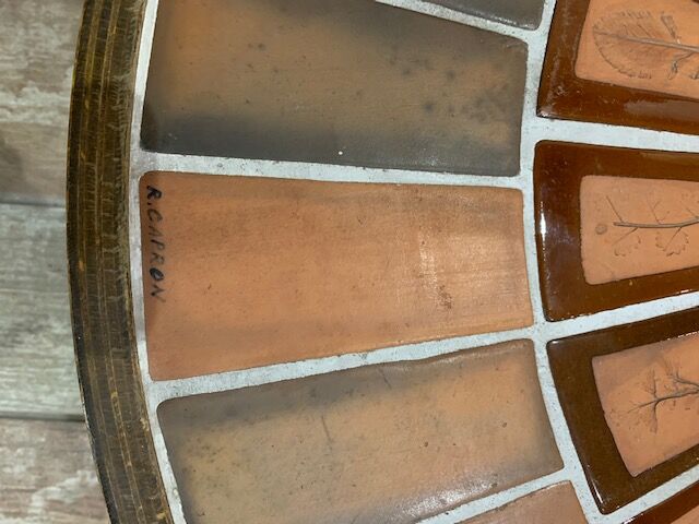 Roger Capron ceramic coffee table