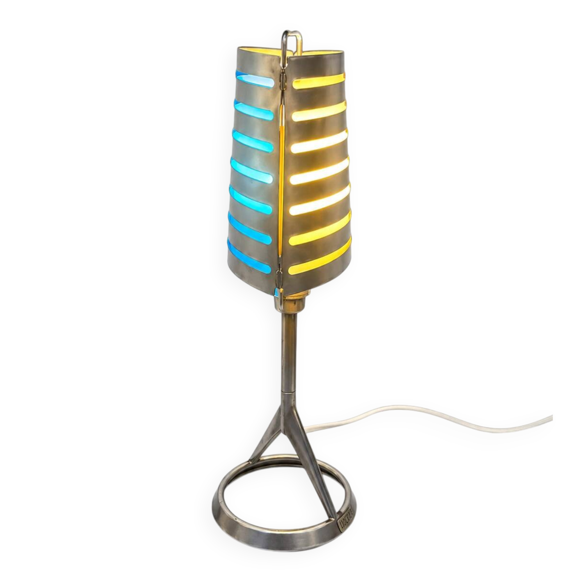 Cleto Bicolore Memphis Lamp - Roberto Favaretto for Lucente, 1980