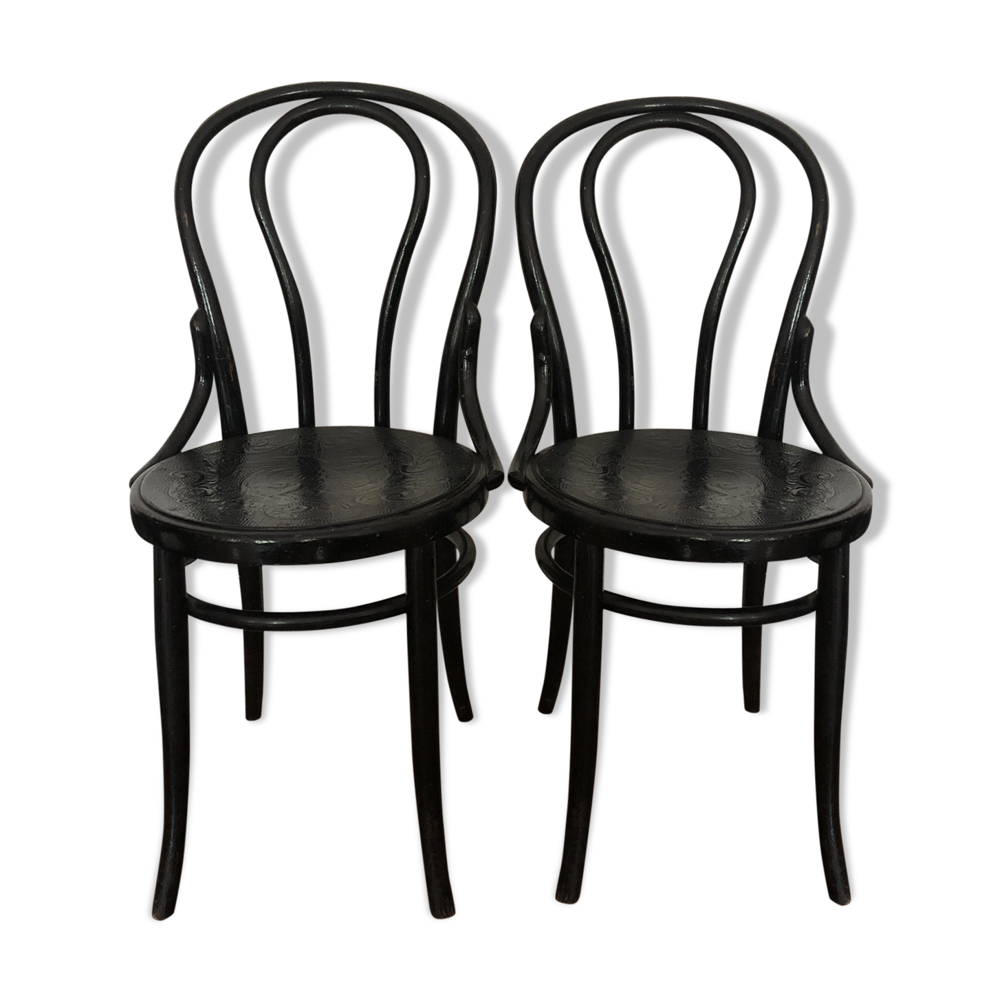 Pair of bistro chairs