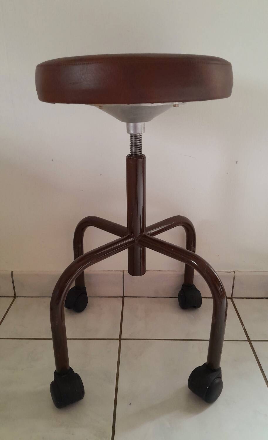 Vintage brown stool