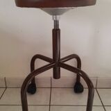 Vintage brown stool