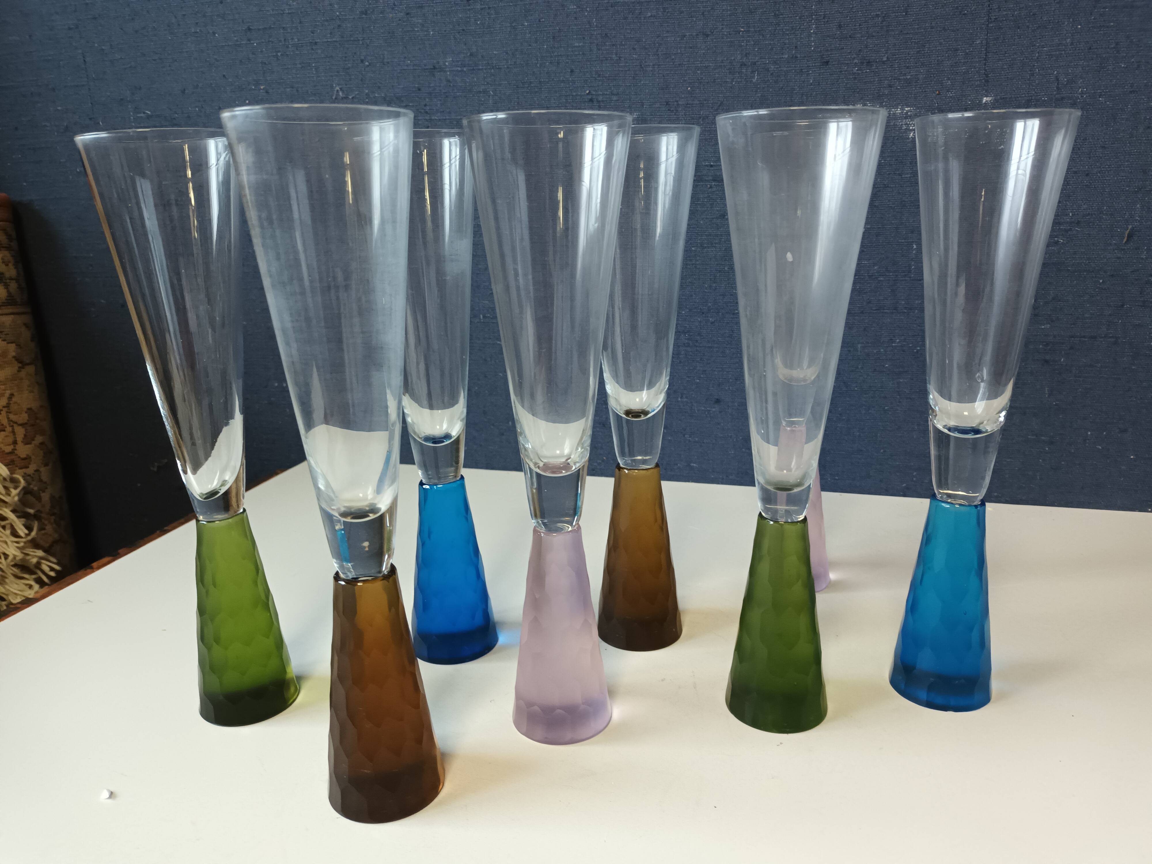 Champagne glasses