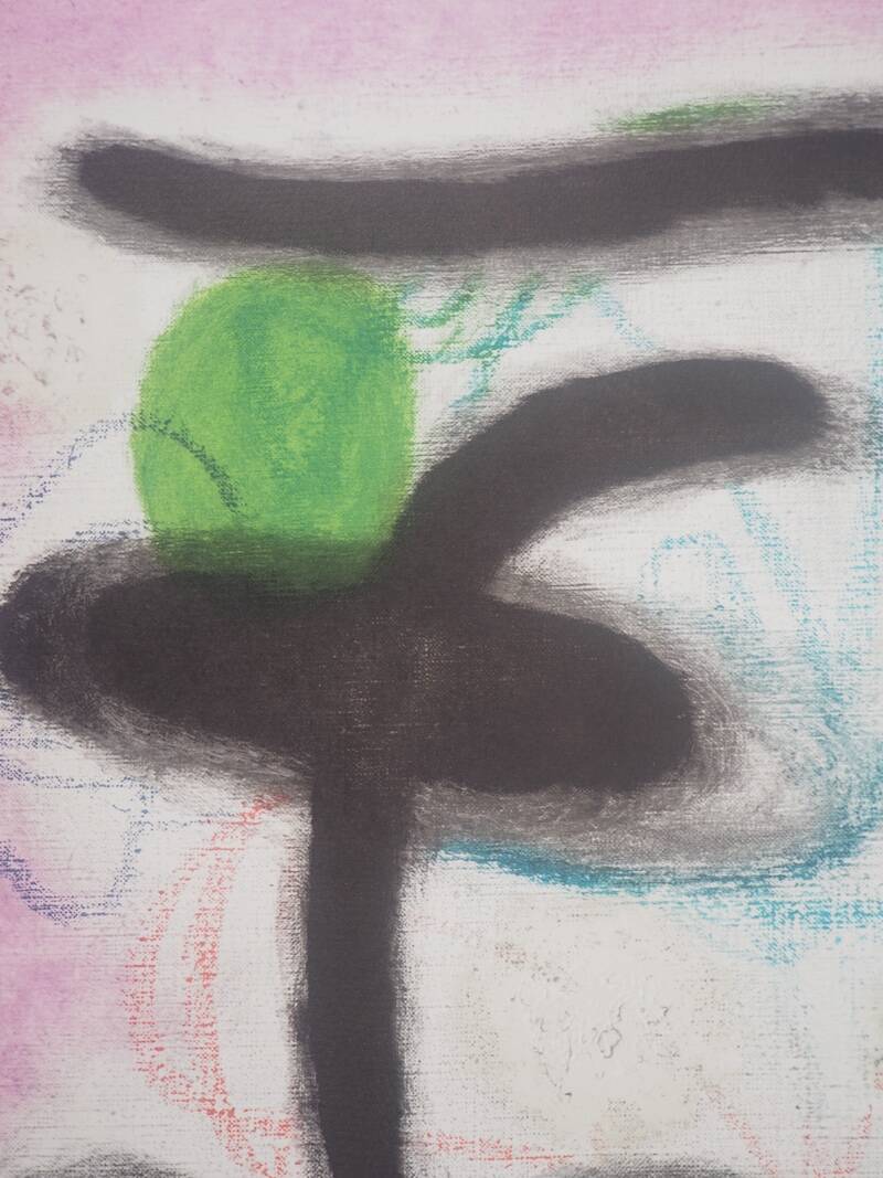 Joan Miró: Portrait of a Woman - Signed Lithograph