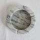 Cendrier rond en marbre vintage