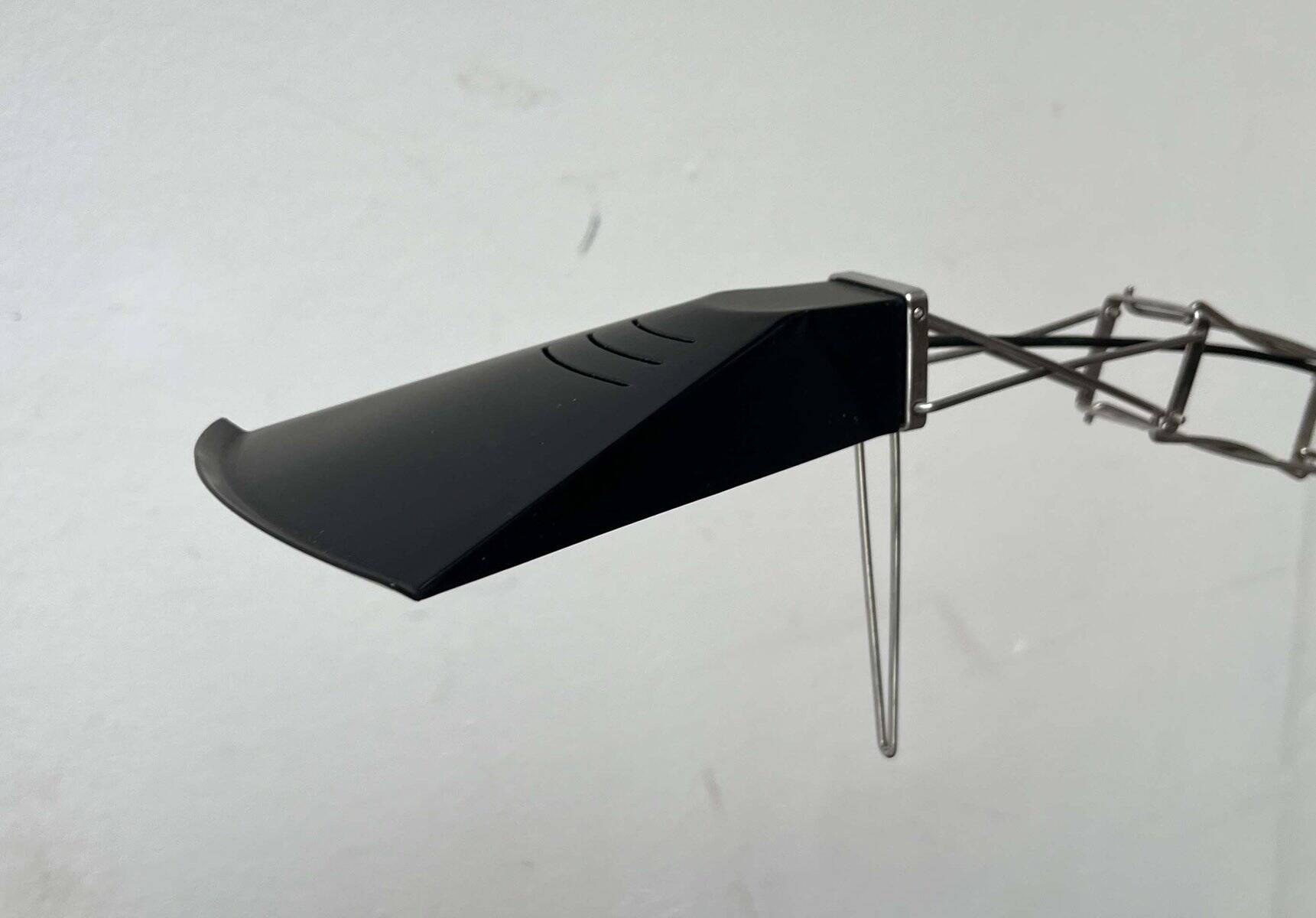 Postmodern Italian Multi X table lamp by Yaacov Kaufmann for Lumina, 1980s.