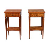 Paire de tables de style Directoire
