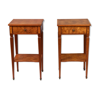Pair of Directoire style tables