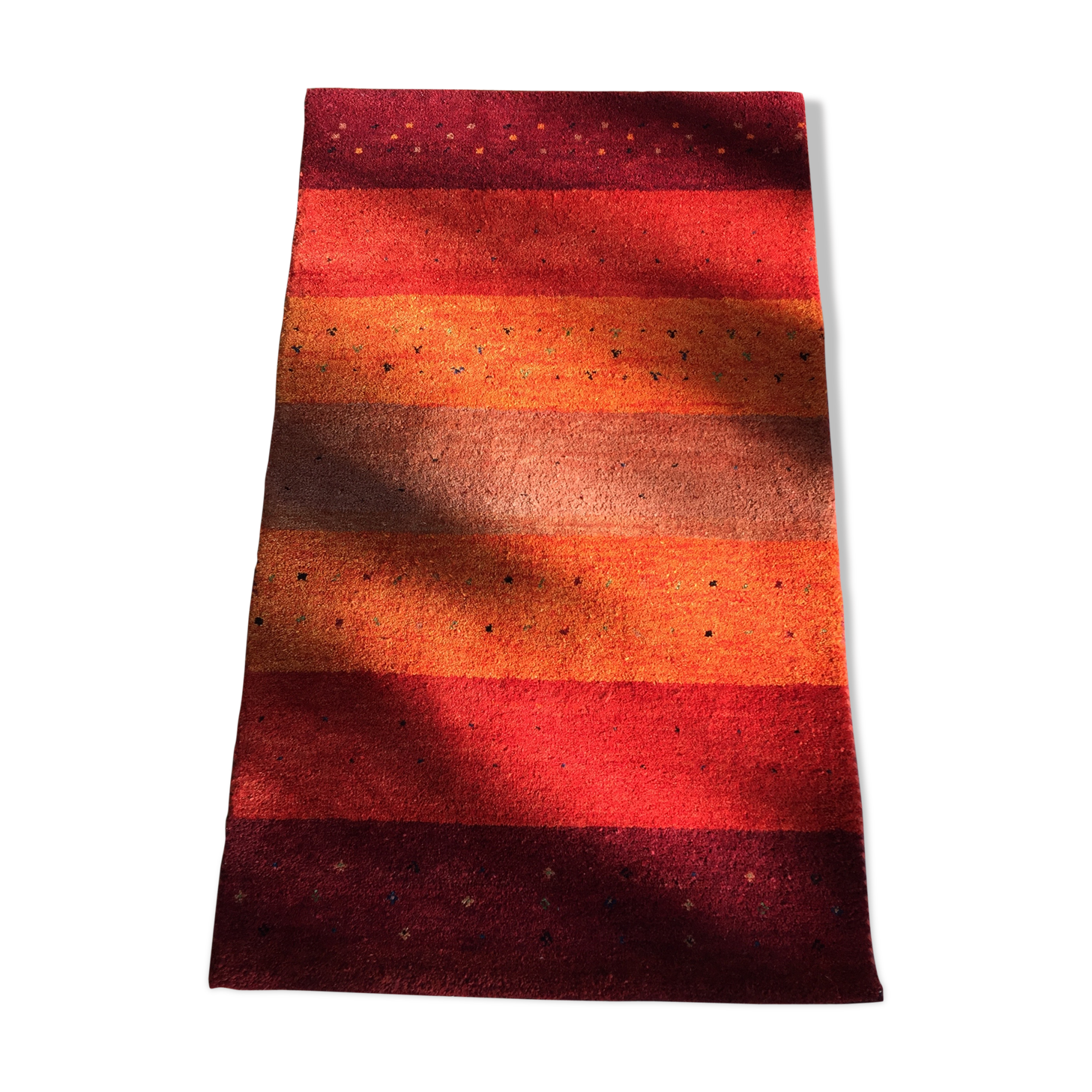 Indian carpet gabbeh 100% wool - 94x157 cm