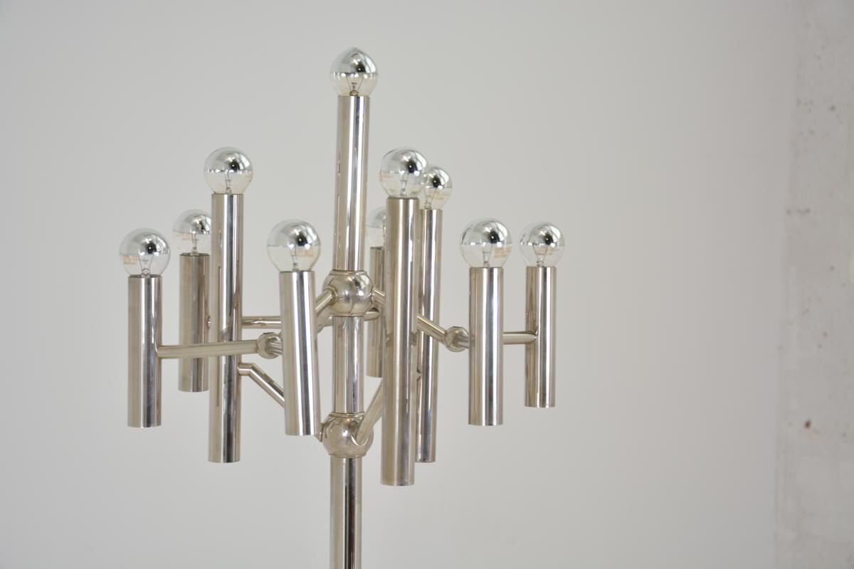 Floor lamp "atom" of the 70s