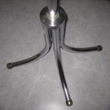 Vintage chrome metal coat rack