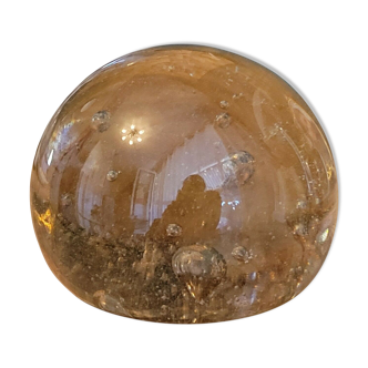 Sulphide press paperglass bubbled