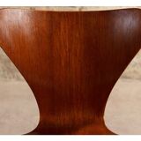 Chairs series 7, No.3107 by Arne Jacobsen for Fritz Hansen, teak butterfly, Denmark, circa 1955