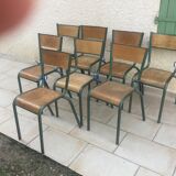 8 chairs mullca