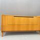 Vintage ash wood commode by F. Jirák for Tatra, 1960, Czechoslovakia.