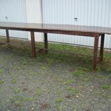 Brutalist farmhouse table