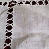 Chemin de table 53 x 78 cm textile ancien
