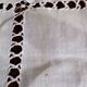 table runner 53 x 78 cm - old textile