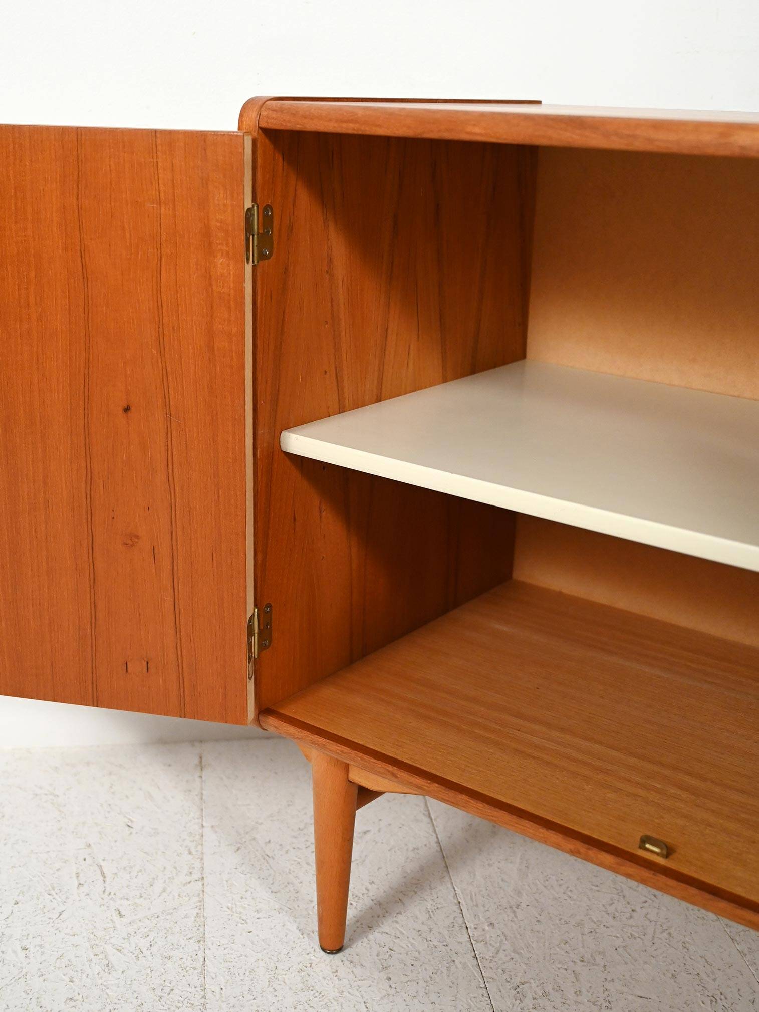Scandinavian teak and oak cabinet by Sonett, 1960s