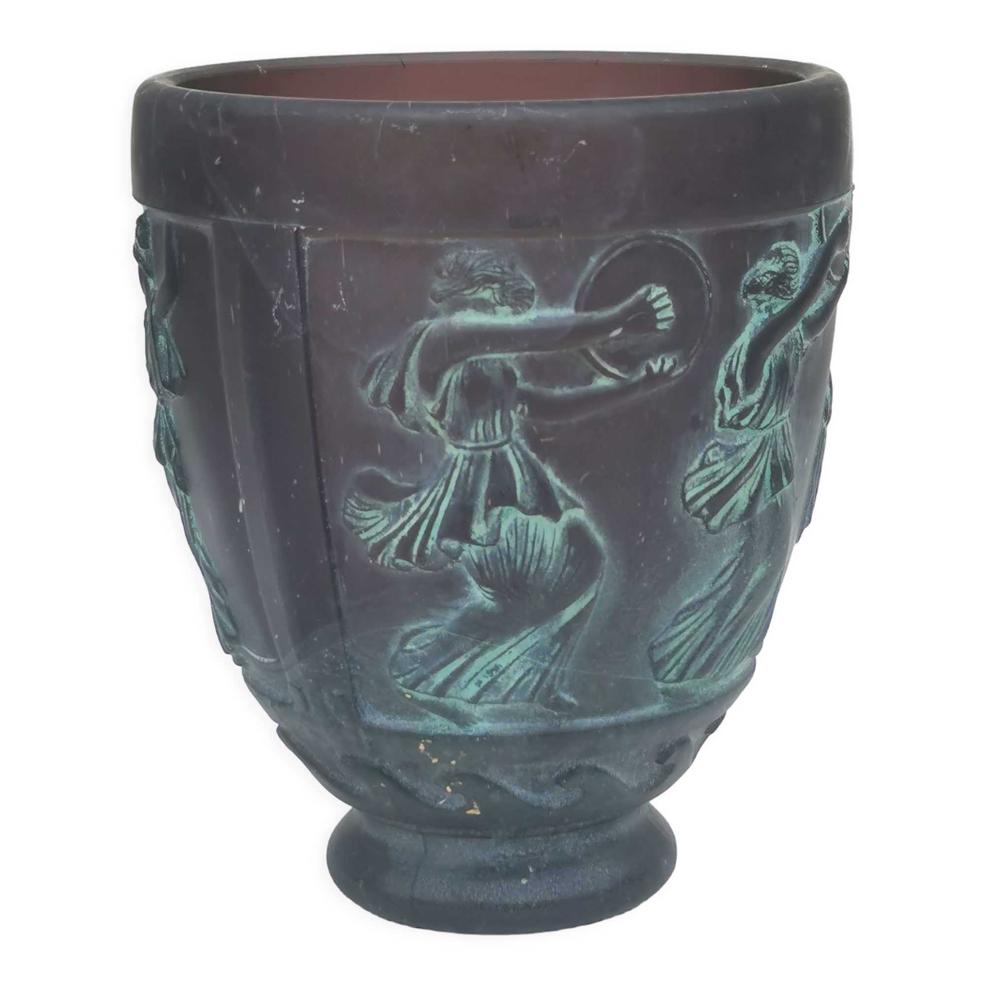 Art-deco vase signed "georges de feure"