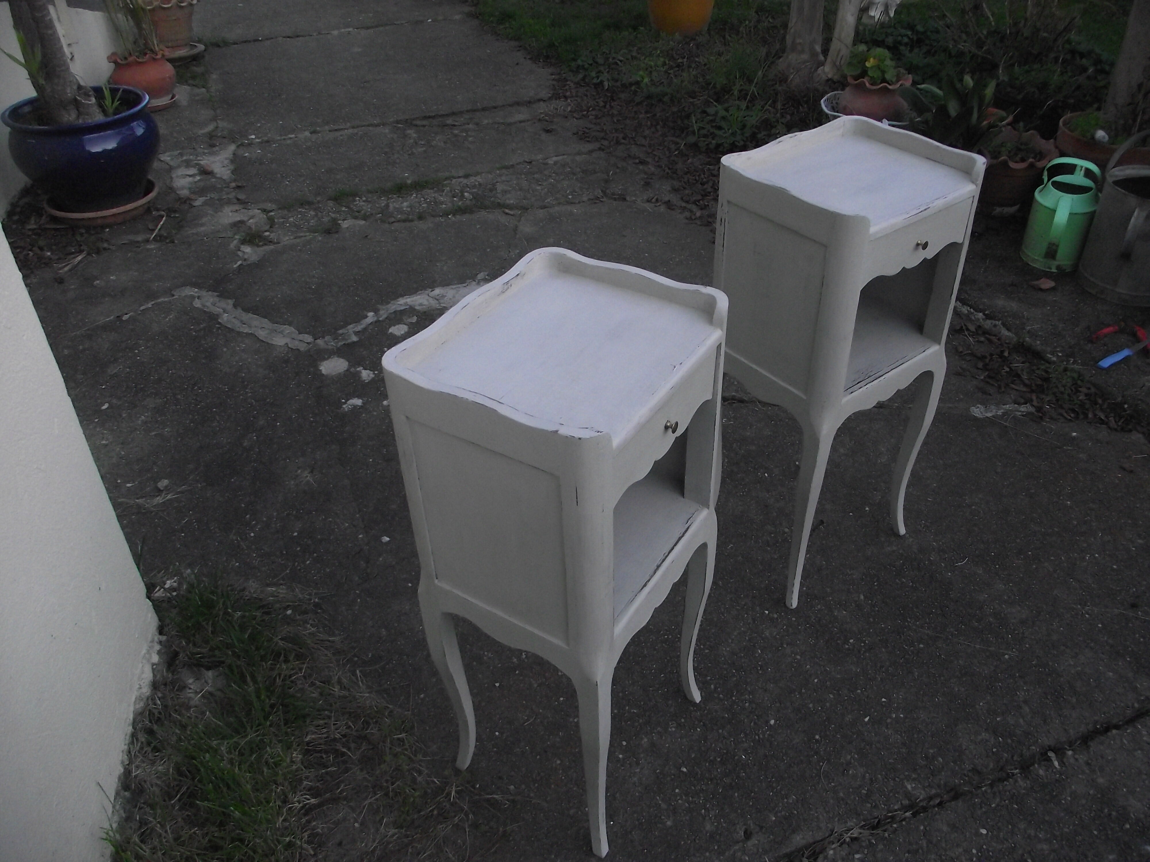 Pair of Louis XV-style bedsides