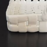 Vintage woven pocket emptier 1960