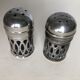 Set of 2 silver metal salts