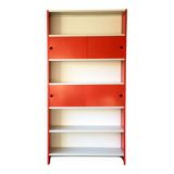 Metal modular storage system with compartments