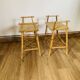 Pair of rattan bedside tables