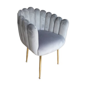 Chaise en velours