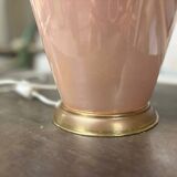Enamelled ceramic lamp base