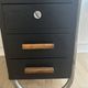 Vintage wood and metal desk