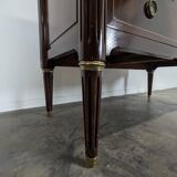 Louis XVI style mahogany chest of drawers
