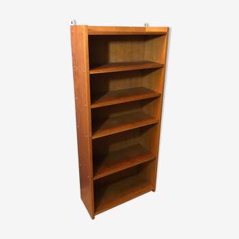 Small vintage library 1960 in honey oak