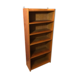 Small vintage library 1960 in honey oak