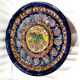 Jean-Claude Taburet plate "Atelier du Steir": raw art in colours (1960s)