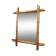 Miroir bambou 28 x 40cm