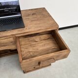 Old trade counter with drawers