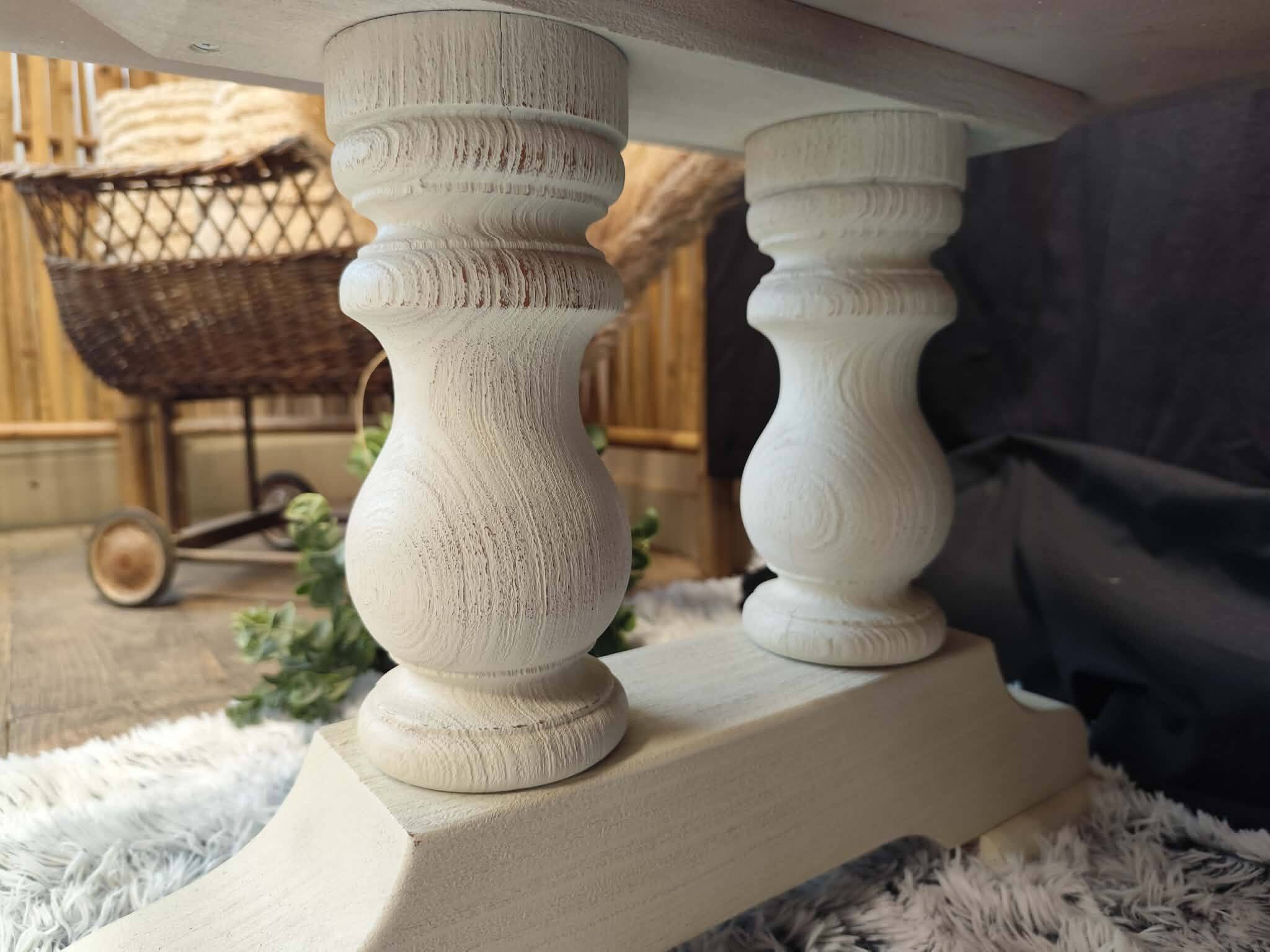 Table basse en chene massif