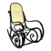 Vintage Black Rocking Chair attributed to Michael Thonet